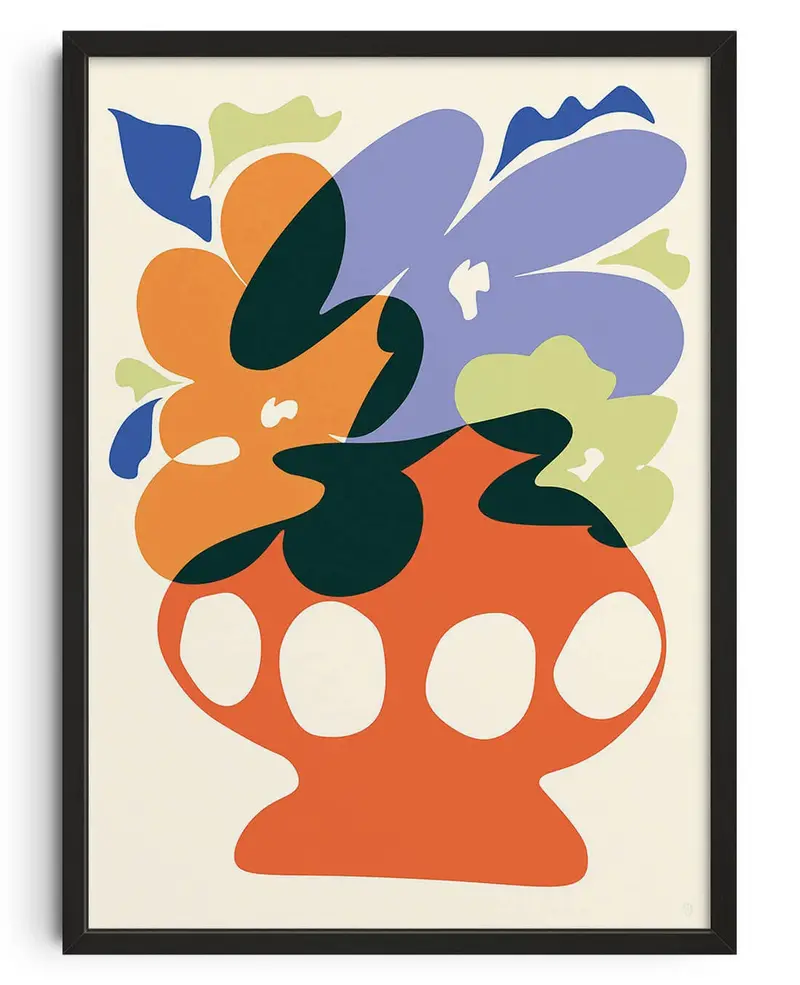 Big Flowers In A Big Vase 1