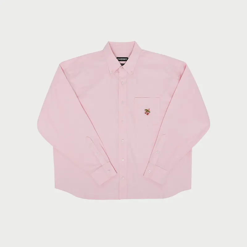 Big Oxford Shirt (Pink) 1
