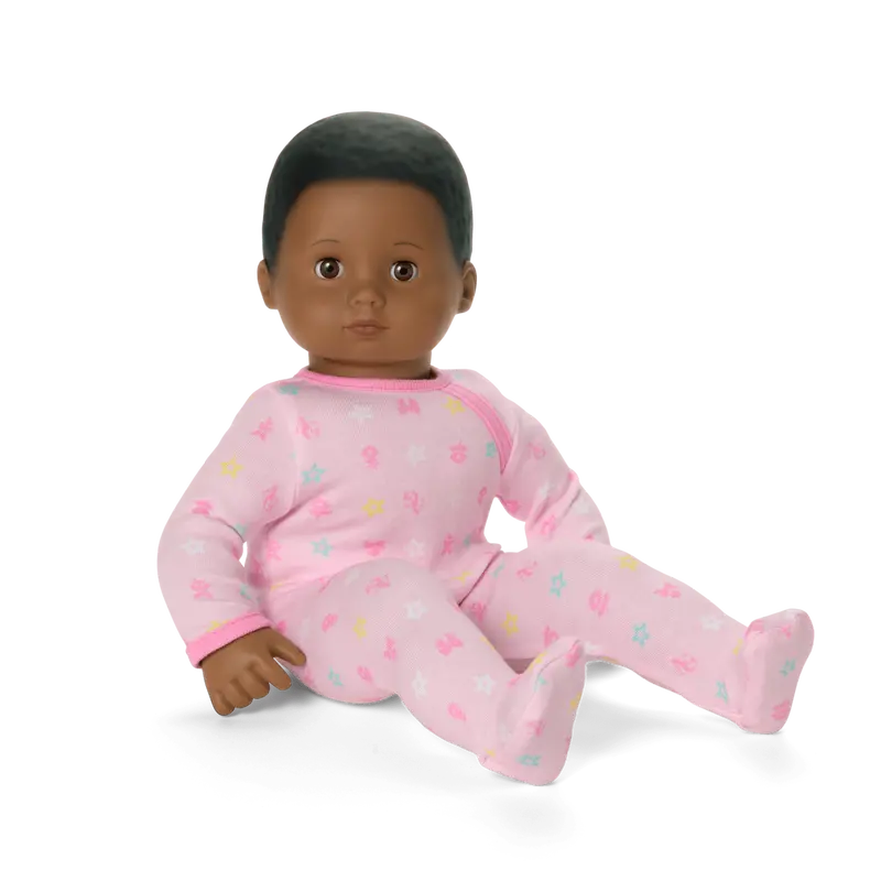 Bitty Baby® Doll #1 With Black Hair In Pastel Pink 1