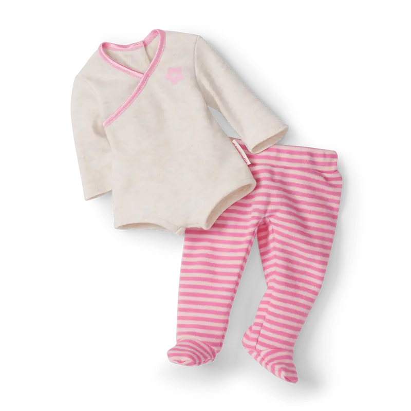 Bitty Baby® Doll #2 With Brown Hair In Pretty Pink 2