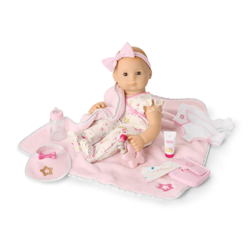 Bitty Baby® Doll #6 With Red Hair Care & Play Set 1