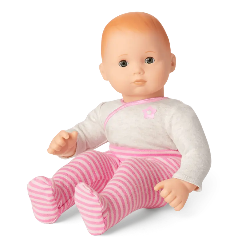 Bitty Baby® Doll #6 With Red Hair In Pretty Pink 1