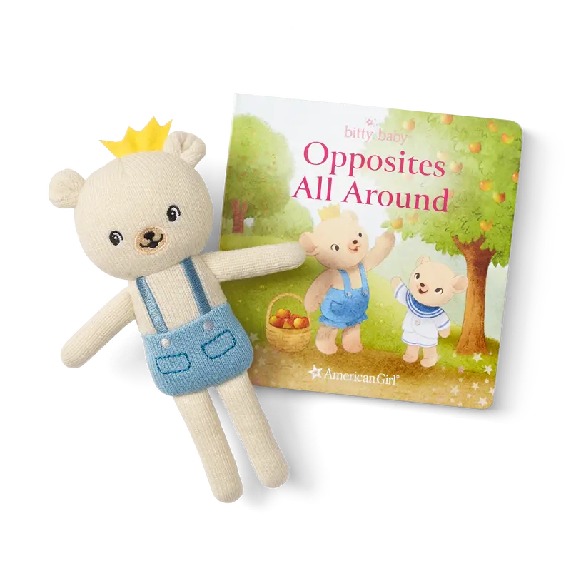 Bitty’S™ Bear Friend & Opposites All Around Board Book 1
