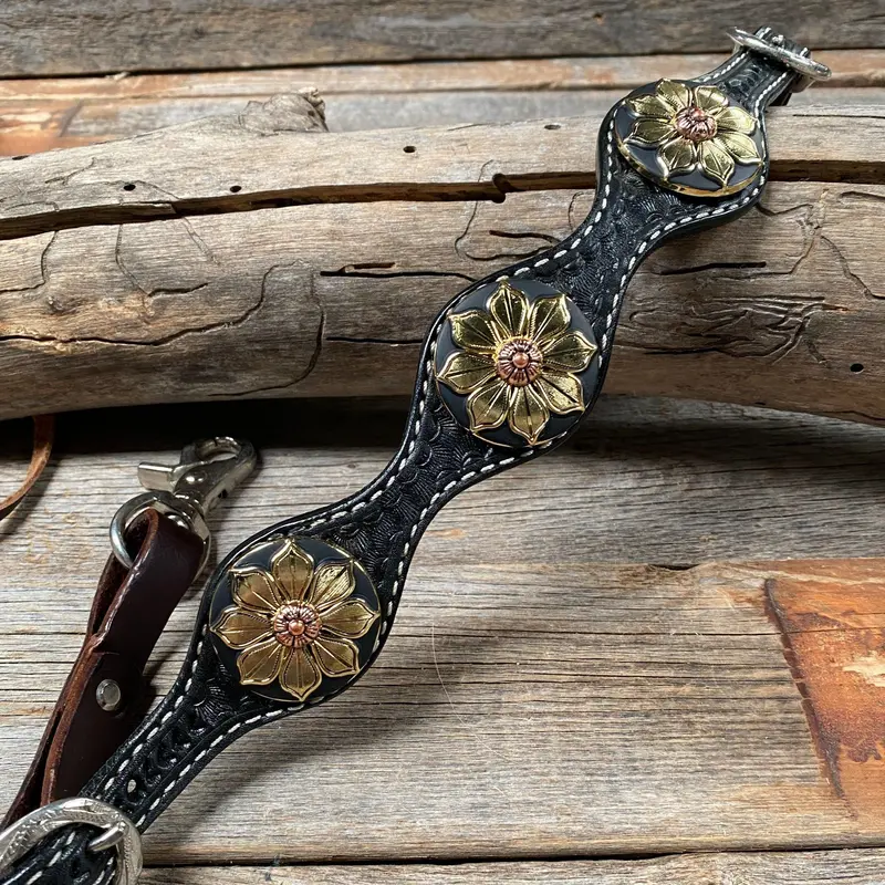 Black Basketweave Wither Strap #Ws1005 1
