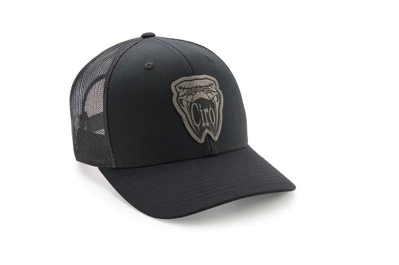 Black Trucker Hat 1
