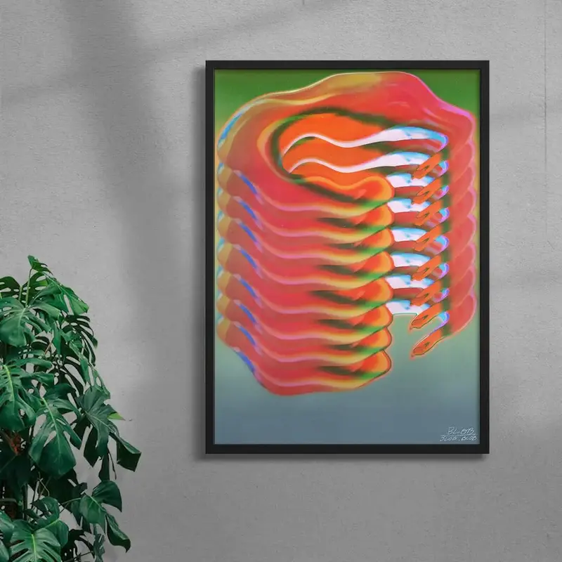 Blob Blob Blob. - Unframed 3