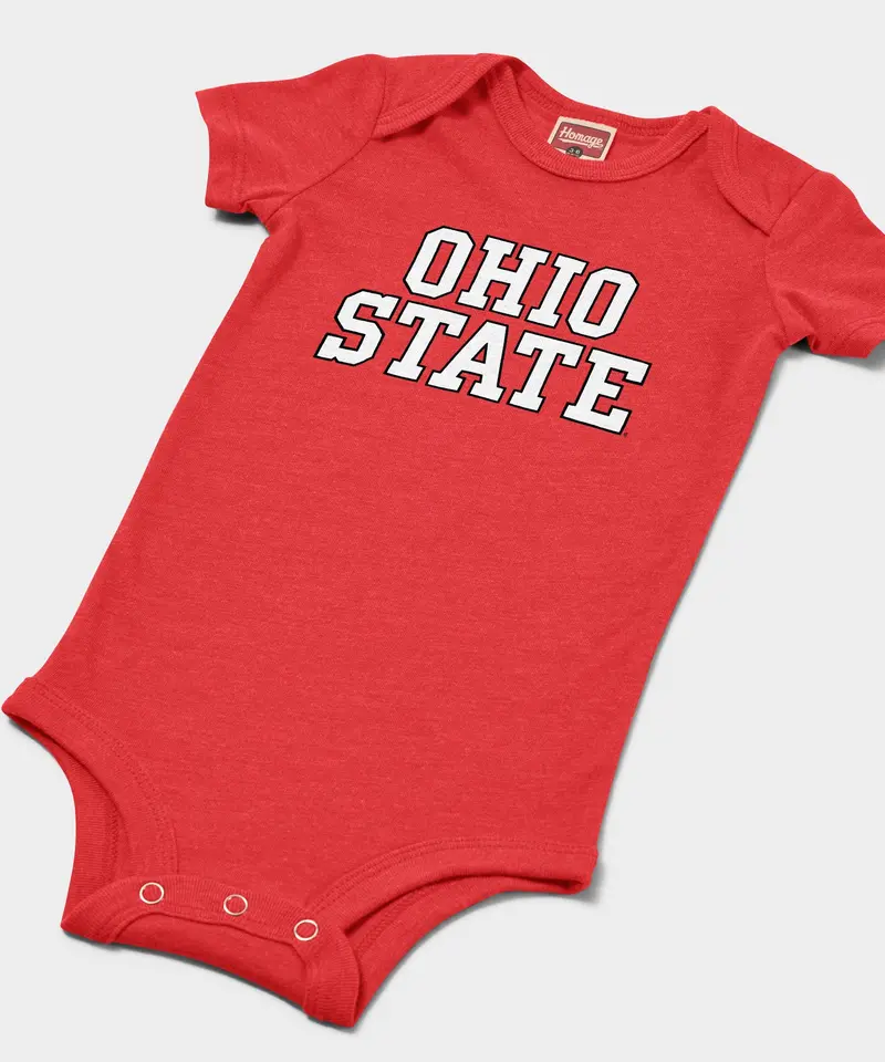 Block Ohio State Baby One Piece 2