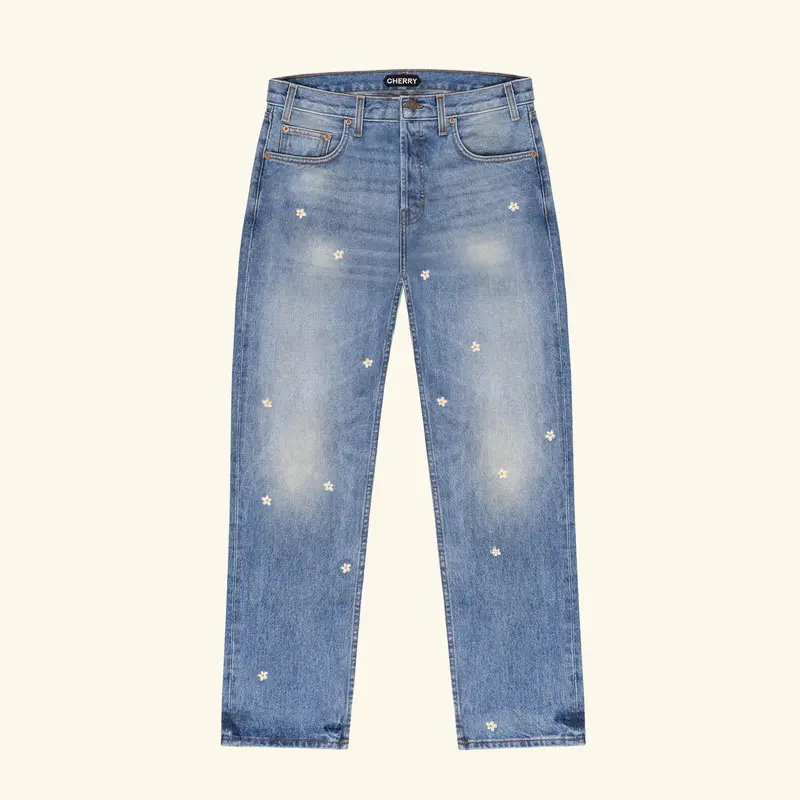 Blossom Relaxed 5 Pocket Denim (Indigo) 1
