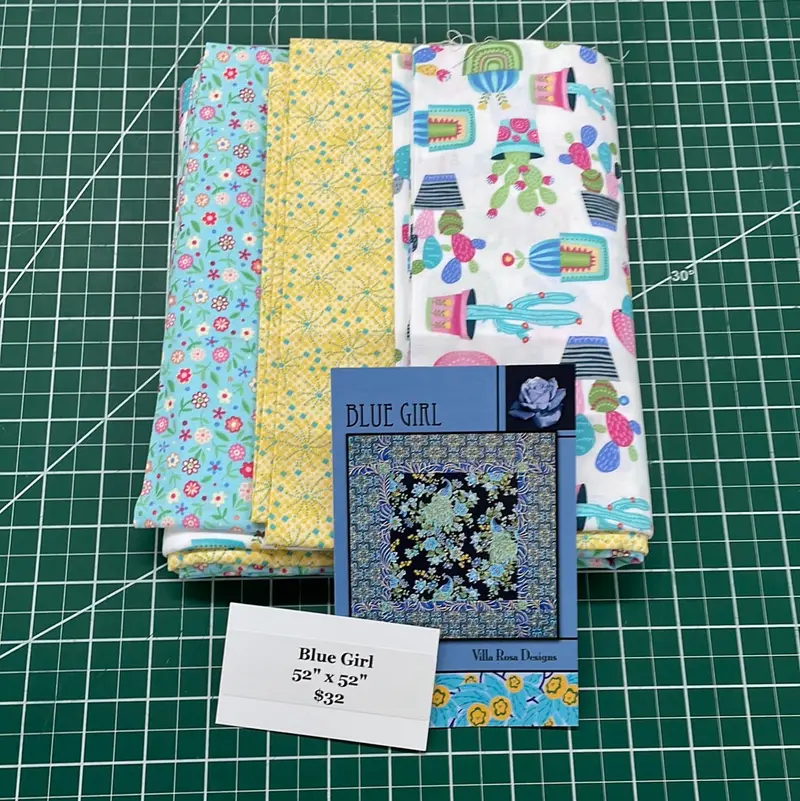 Blue Girl Pattern Kit - Tree House Club 1