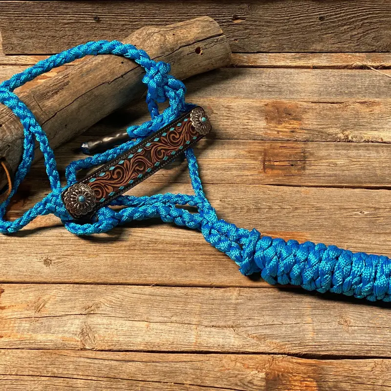 Blue Mule Tape Halter - Turquoise #Mt209 1
