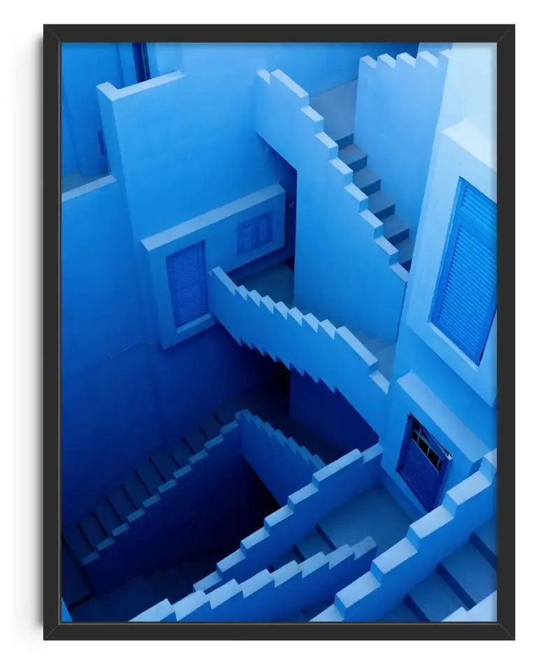 Blue Staircases 1