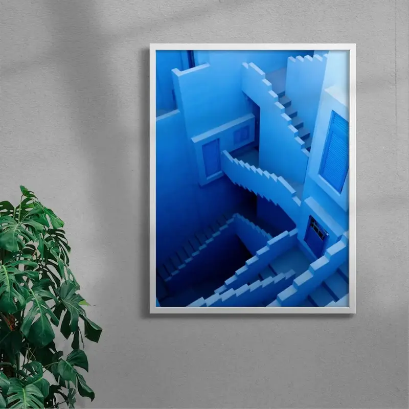 Blue Staircases 5