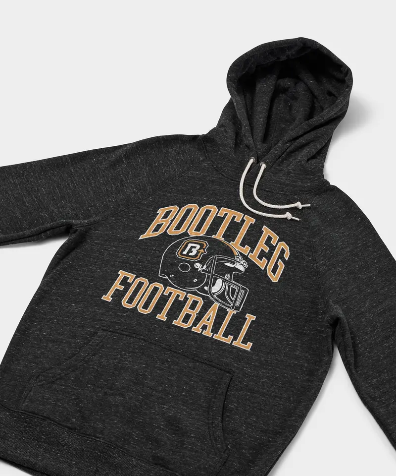 Bootleg Football Helmet Hoodie 2