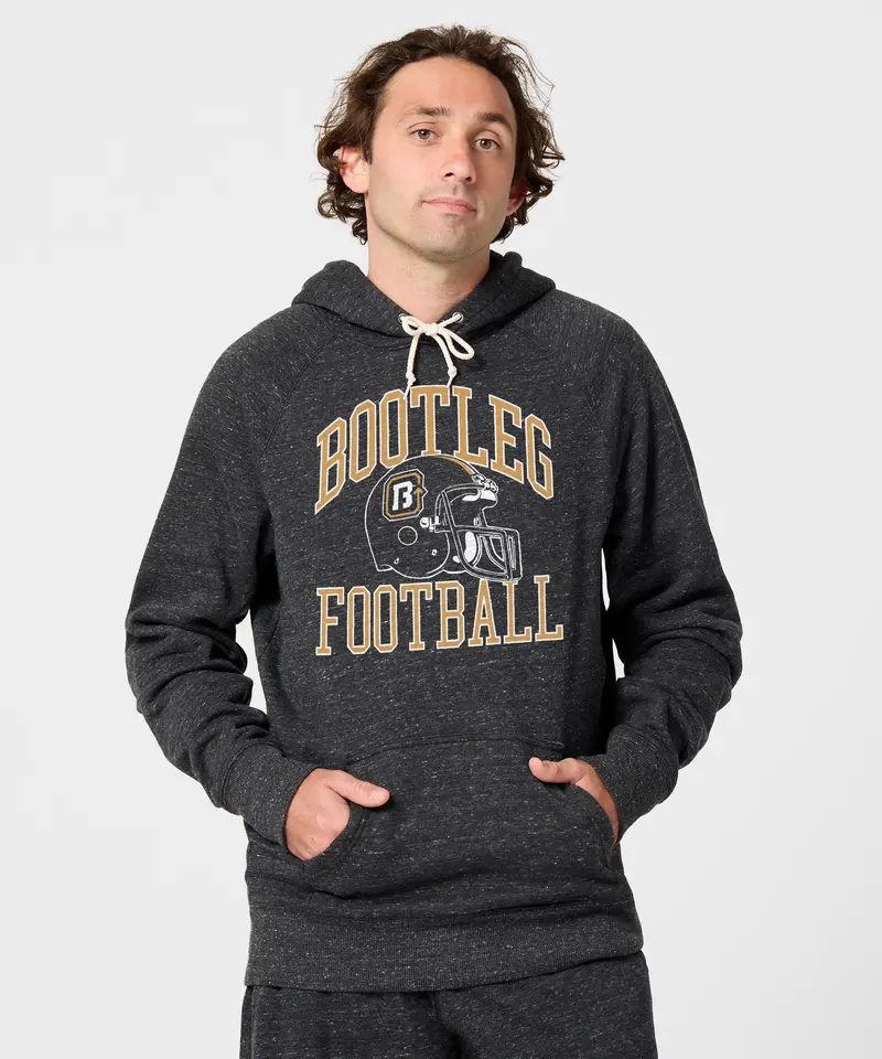 Bootleg Football Helmet Hoodie 3