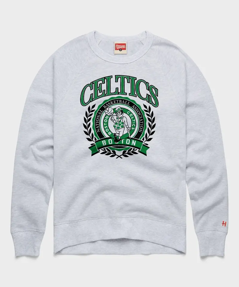 Boston Celtics Crest Crewneck 1