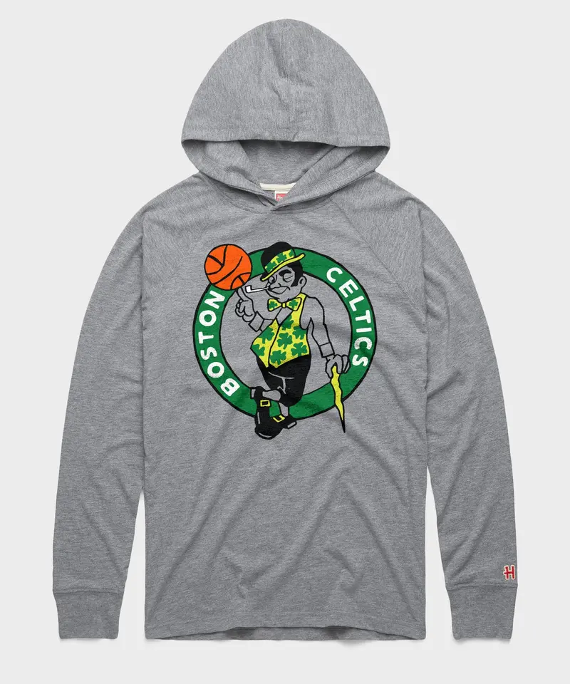 Boston Celtics Logo Lightweight Hoodie 1
