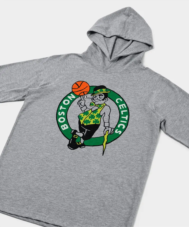 Boston Celtics Logo Lightweight Hoodie 2