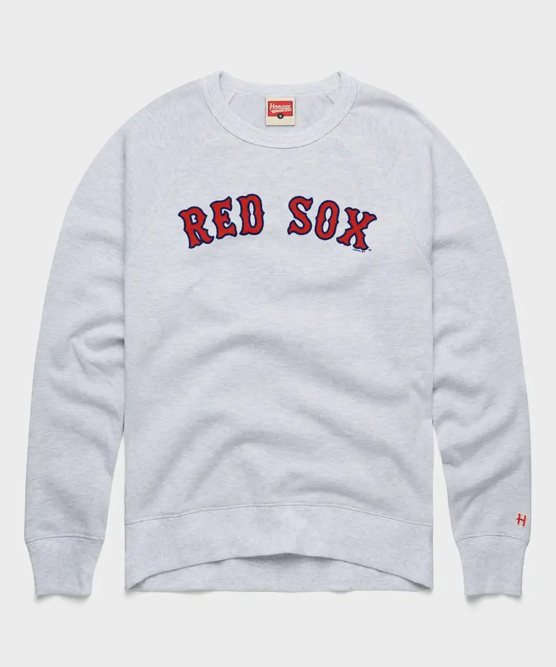 Boston Red Sox Jersey Logo '79 Crewneck 1