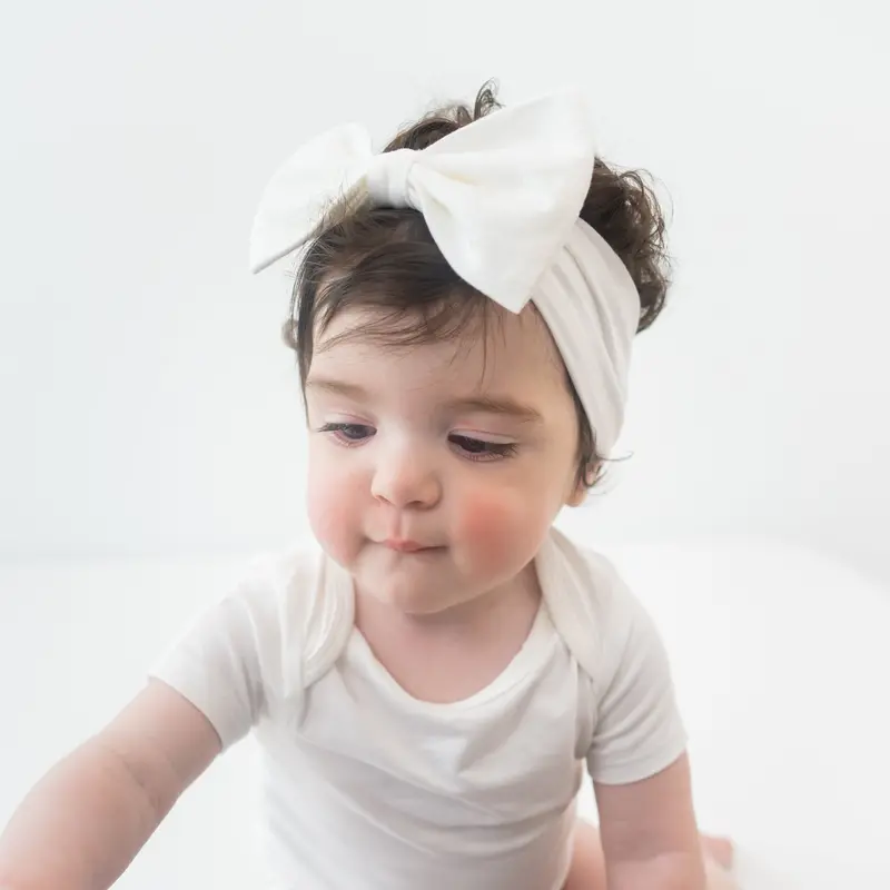 Bow Headband In Cloud 1