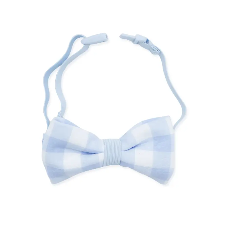 Bow Tie In Gingham Breeze 1
