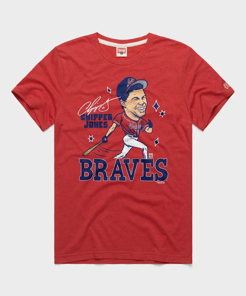 Braves Chipper Jones Signature 1