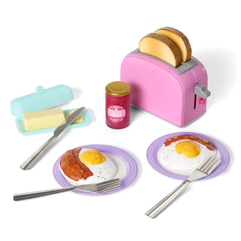 Breakfast For Two Set For 18-Inch Dolls 1