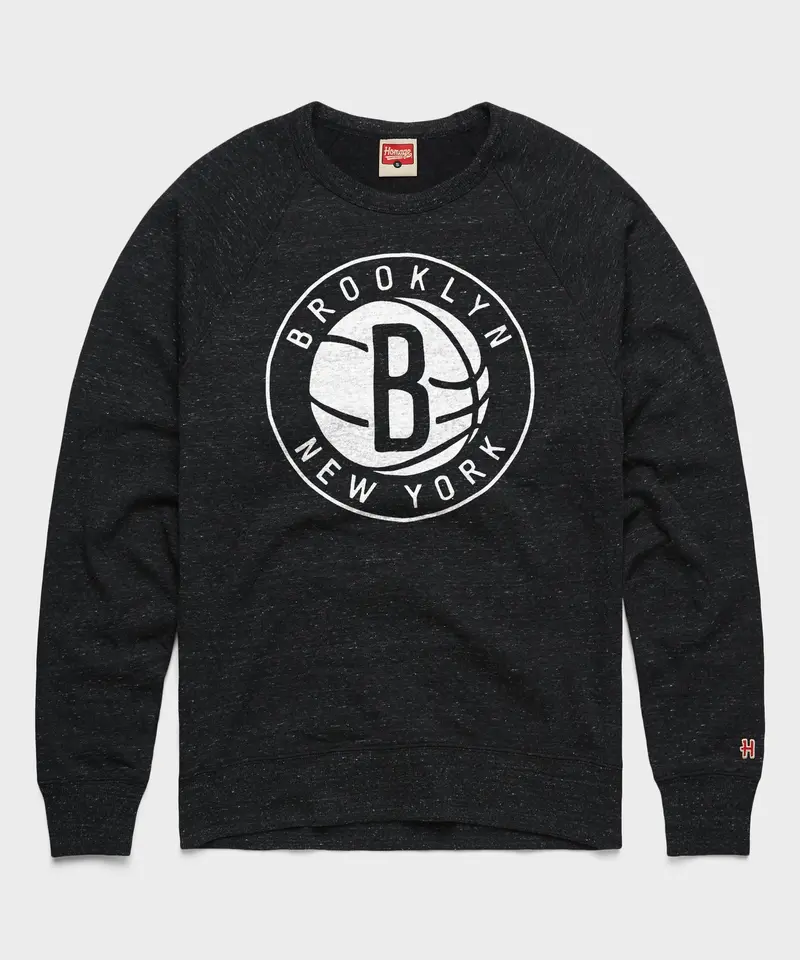 Brooklyn Nets Logo Crewneck 1