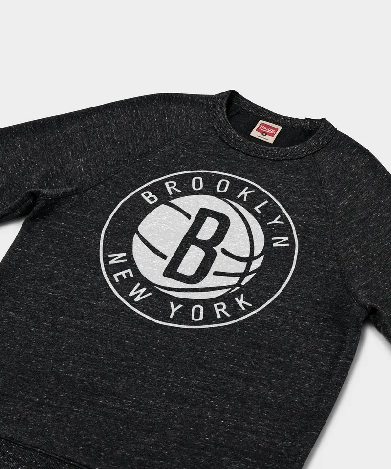 Brooklyn Nets Logo Crewneck 2