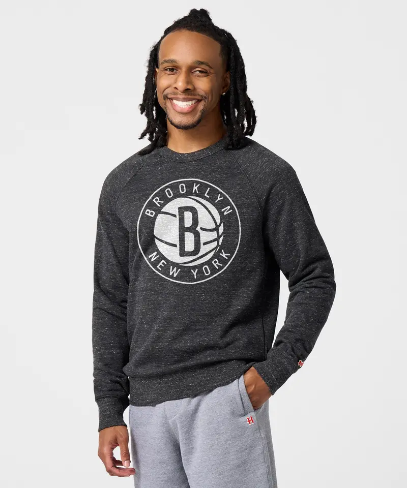 Brooklyn Nets Logo Crewneck 3
