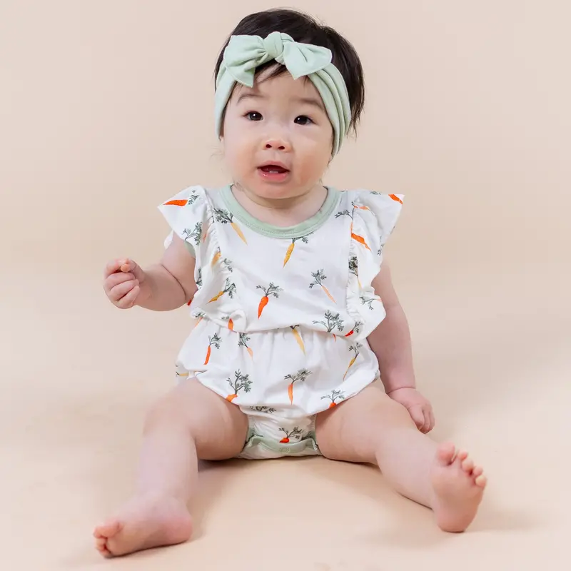 Bubble Romper In Carrot 1