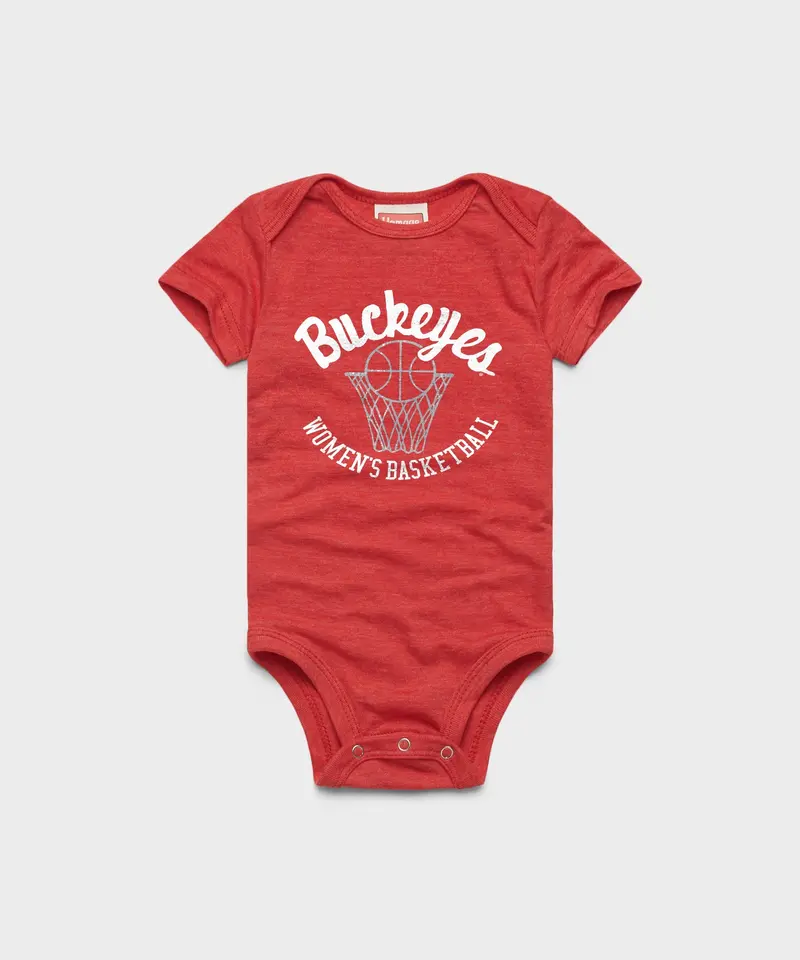 Buckeyes Women's Basketball Baby One Piece 1