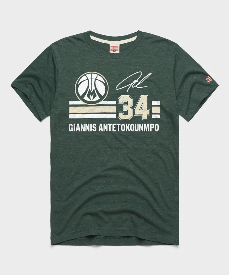 Bucks Giannis Signature Jersey 1
