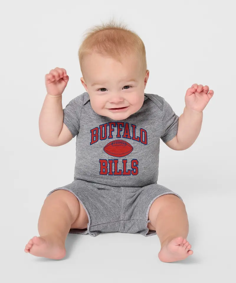 Buffalo Bills Gridiron Baby One Piece 3