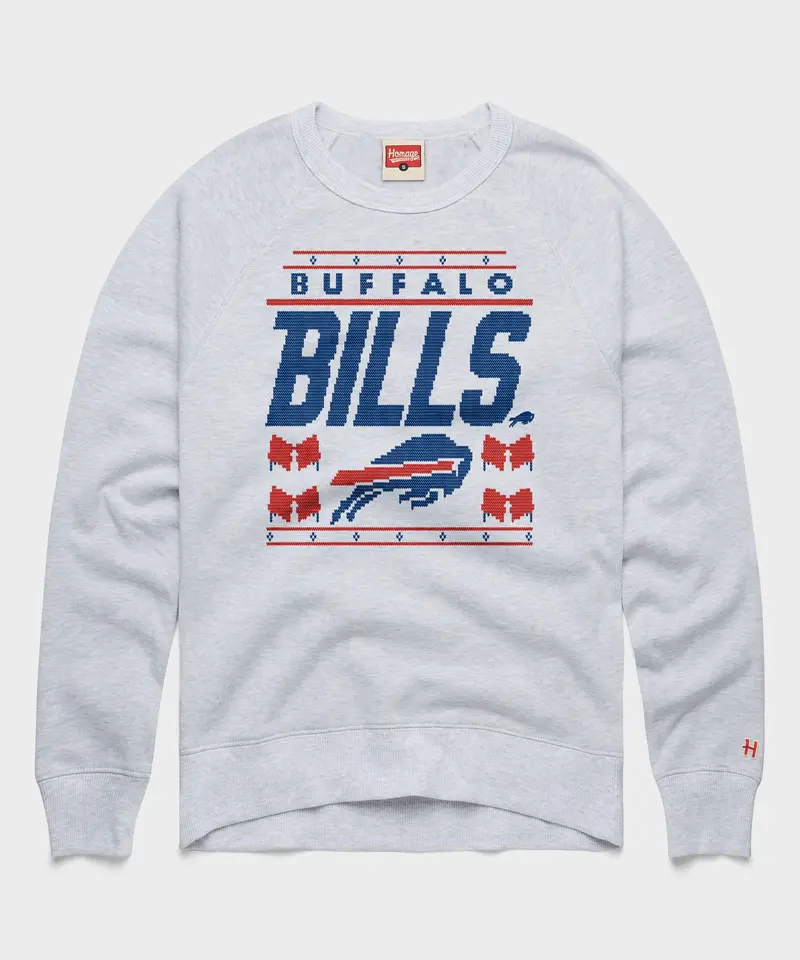 Buffalo Bills Holiday Crewneck 1