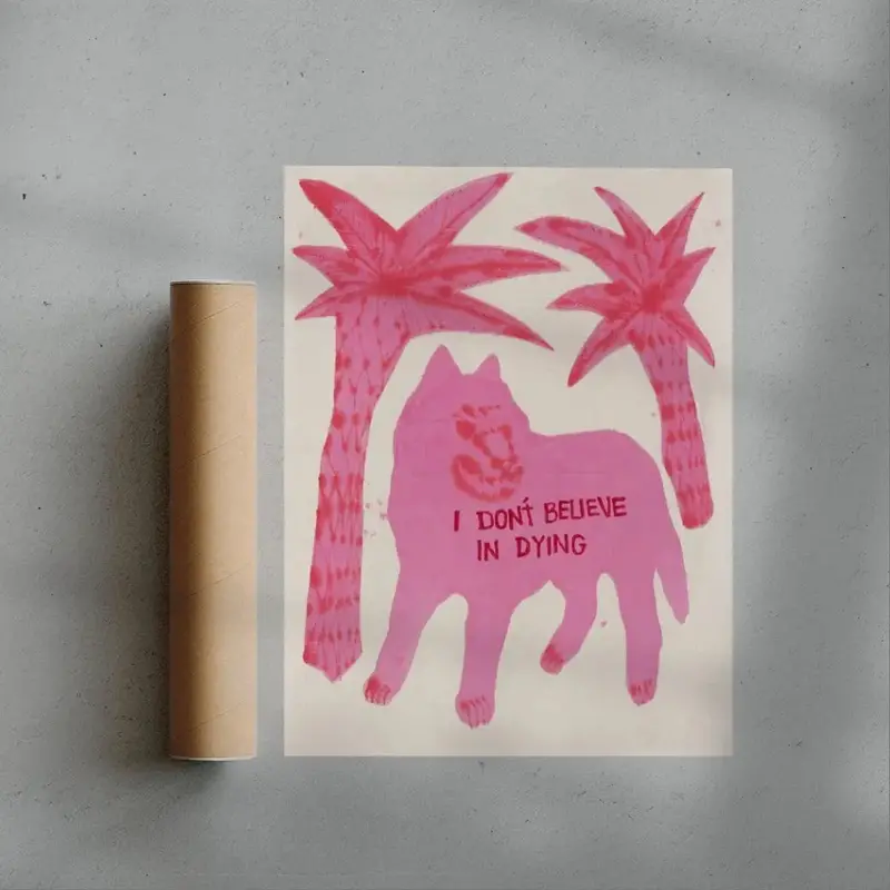 But I Do Believe In Death - Unframed 2
