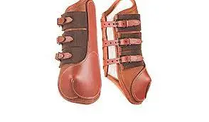 Cactus Ropes Leather Wrap Around Splint Boots 1