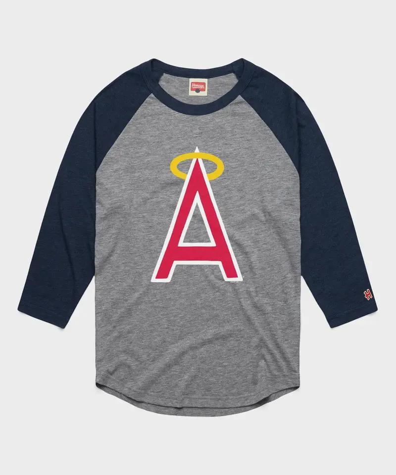 California Angels Cap Logo '72 Raglan 1