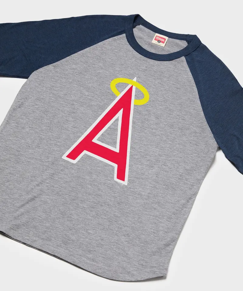 California Angels Cap Logo '72 Raglan 2