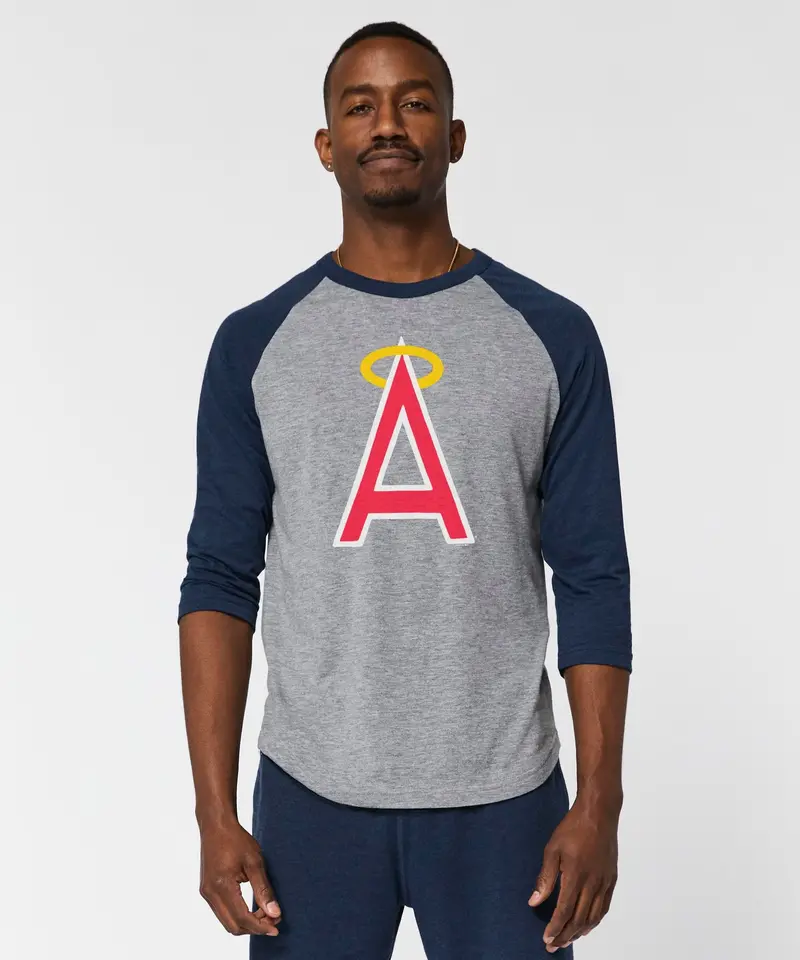 California Angels Cap Logo '72 Raglan 3