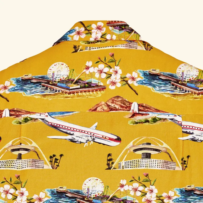 California Vacation Shirt (Gold) 1