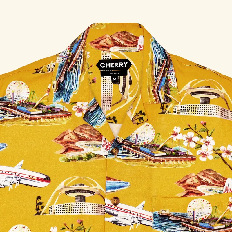 California Vacation Shirt (Gold) 3