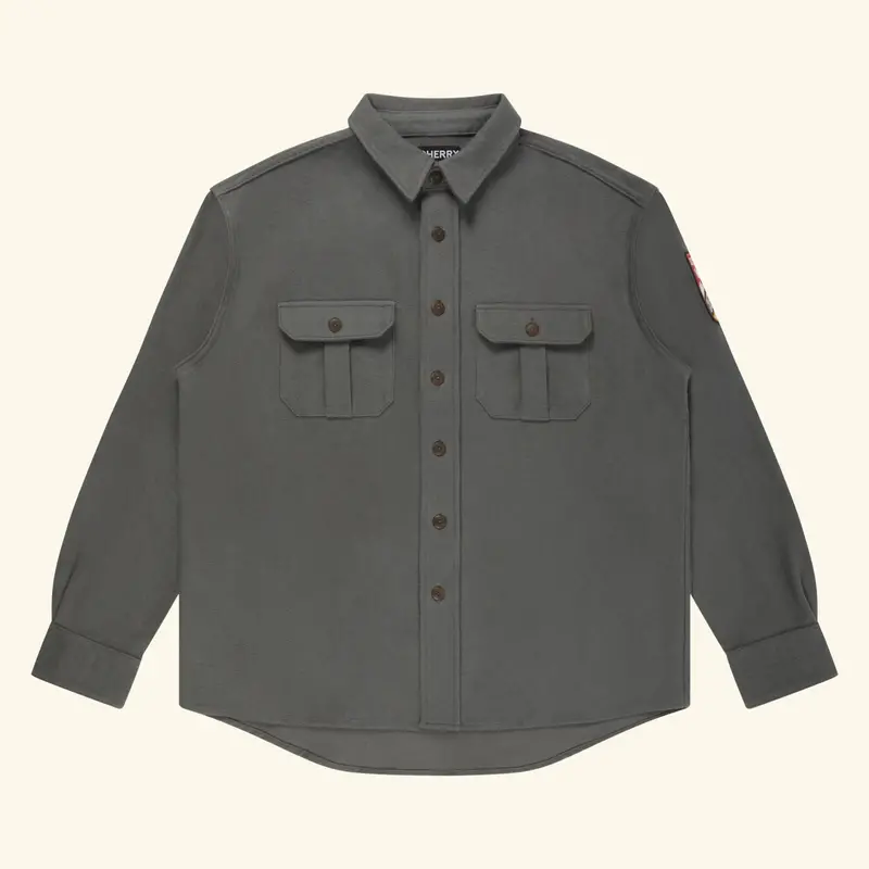 Canton Flannel Shirt (Stone) 1
