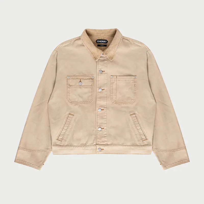 Canvas Mechanic Jacket (Sand)) 1