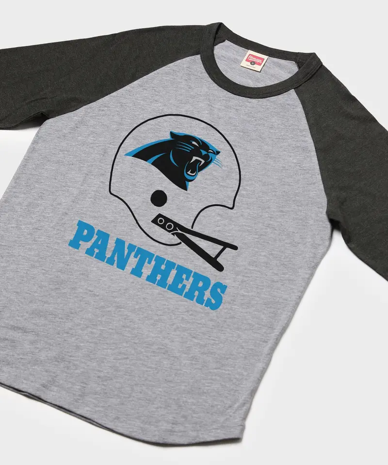 Carolina Panthers Big Helmet Raglan 2