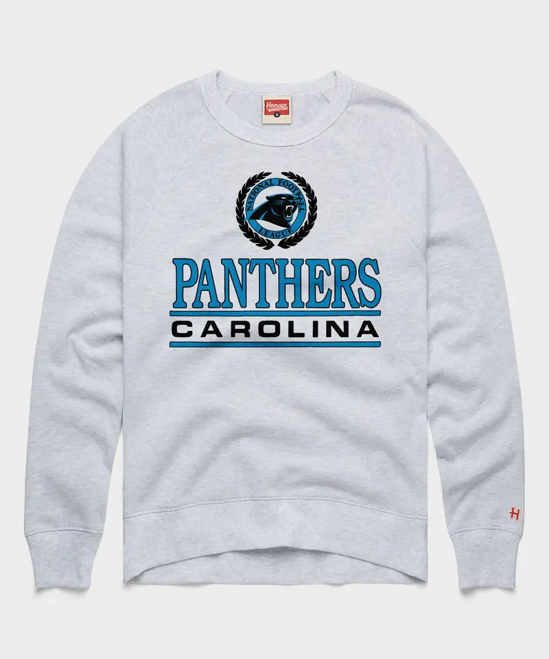Carolina Panthers Crest Crewneck 1