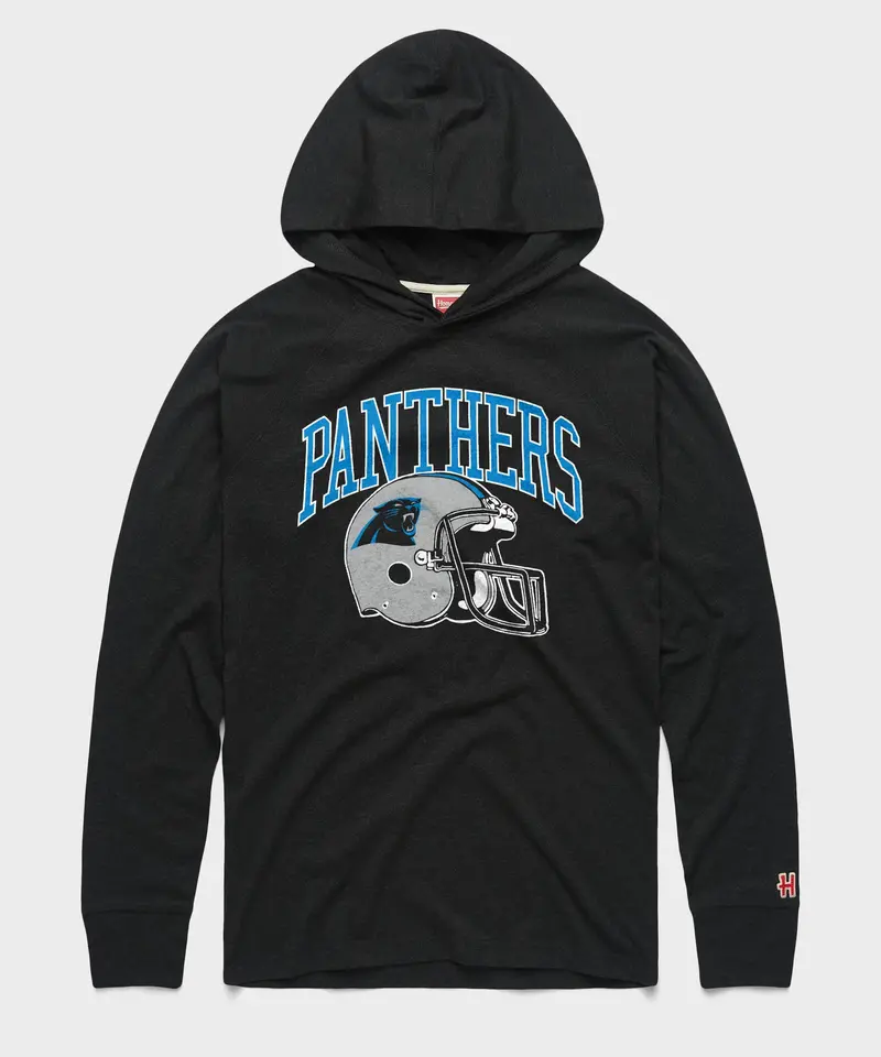Carolina Panthers Helmet Lightweight Hoodie 1