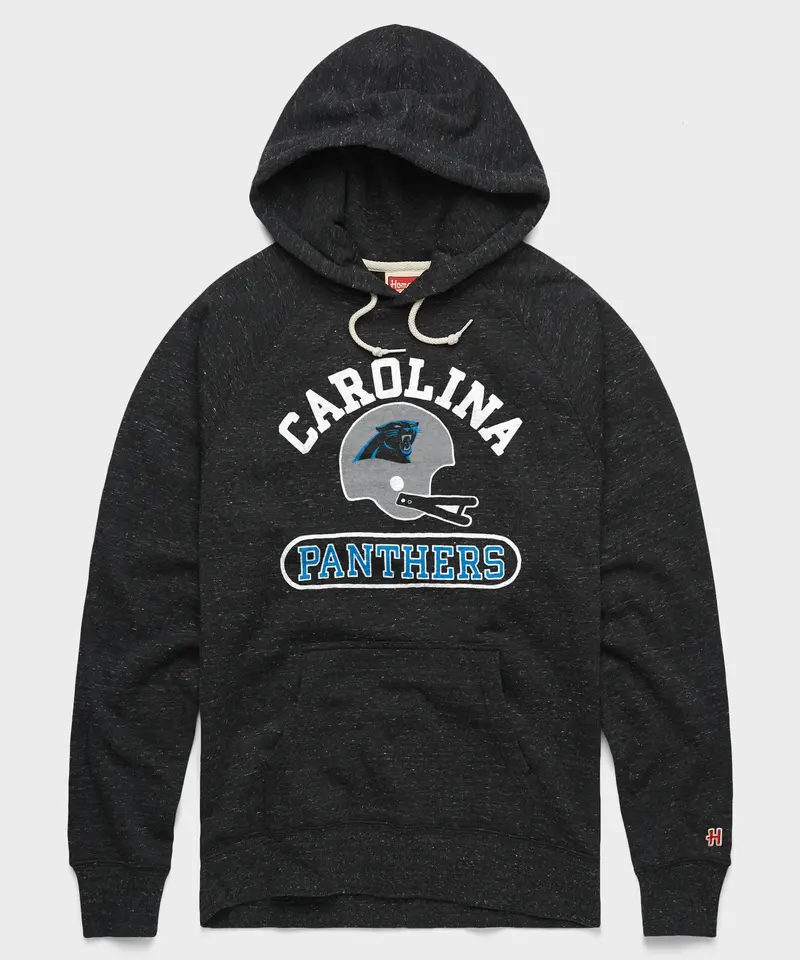 Carolina Panthers Throwback Helmet Hoodie 1