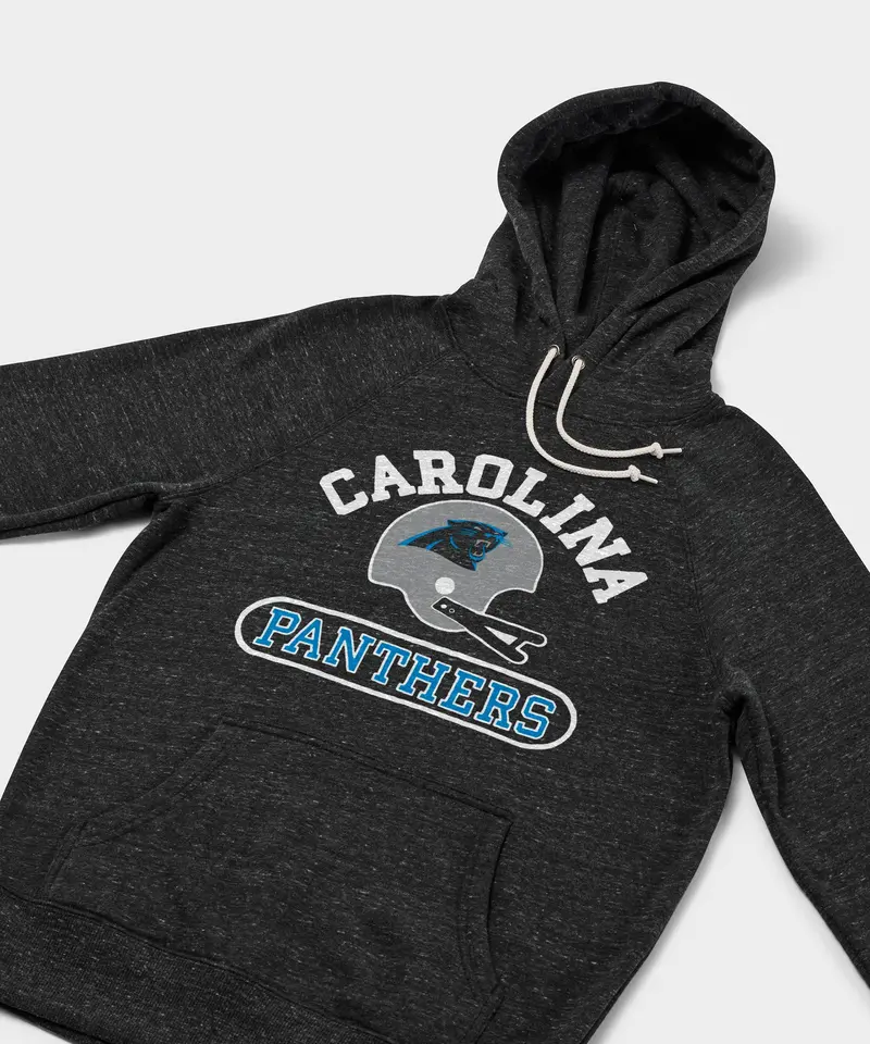 Carolina Panthers Throwback Helmet Hoodie 2