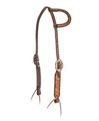 Cashel Two Tone Slip Ear Headstall 1