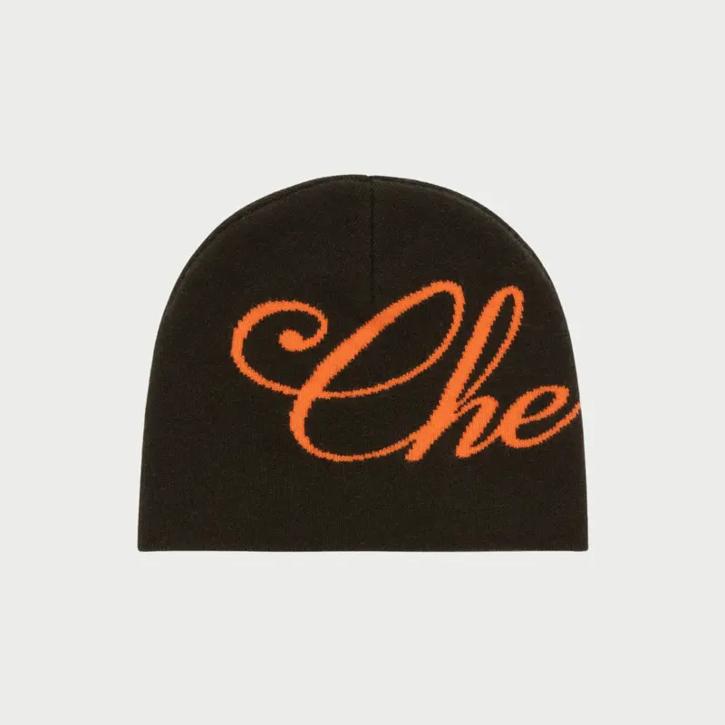 Cashmere Skull Cap Beanie (Brown) 1